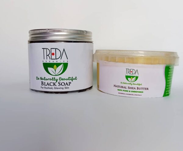 Shea Butter (300g) + Black Soap(500g)