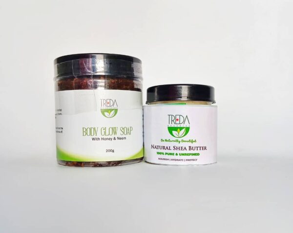 Shea Butter (100g) + Black Soap(200g)